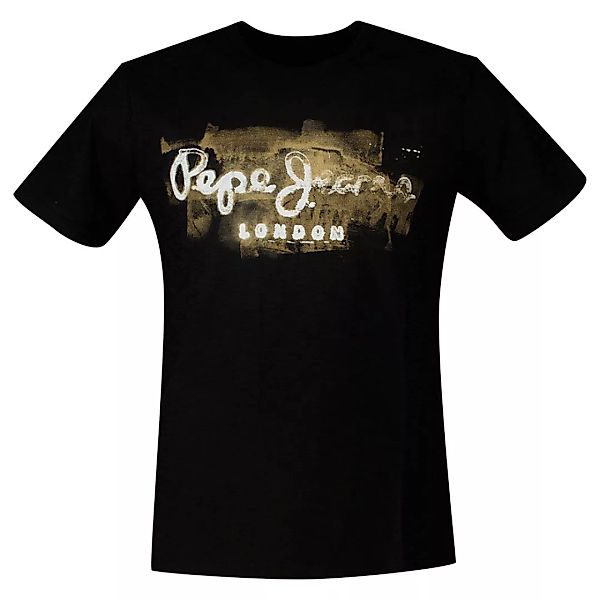 Pepe Jeans Golders Kurzärmeliges T-shirt S Black günstig online kaufen
