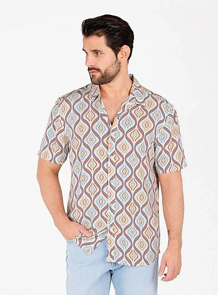 Key Largo Kurzarmhemd MSH MEAKER 1/2 patterned (1-tlg) günstig online kaufen