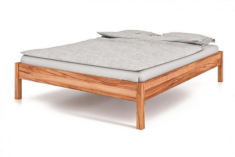 Natur24 Einzelbett Bett Bento 1 Sonderlänge 140x190 Kernbuche o. Kopfteil m günstig online kaufen