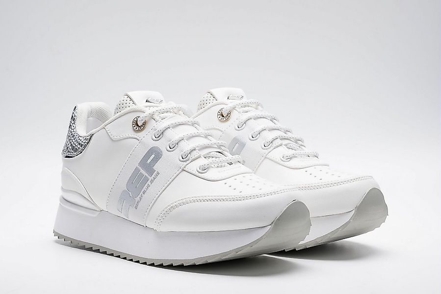 Replay Plateausneaker Schnürschuh, Freizeitsneaker, Halbschuh mit Perforati günstig online kaufen