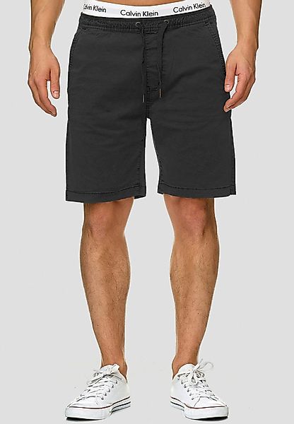Indicode Chinoshorts Kelowna mit elastischem Bund günstig online kaufen