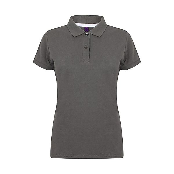 Henbury Poloshirt Damen Pique Kurzarm Polohemd günstig online kaufen