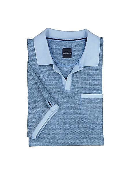 Engbers Poloshirt Polo-Shirt meliert günstig online kaufen