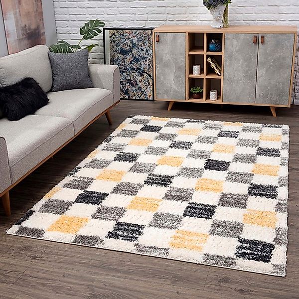 Carpet City Hochflor-Teppich »Pulpy 554«, rechteckig, 30 mm Höhe, Läufer, w günstig online kaufen