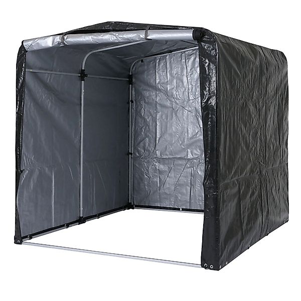 MCW Fahrradgarage N61 201x201x201cm Anthrazit günstig online kaufen