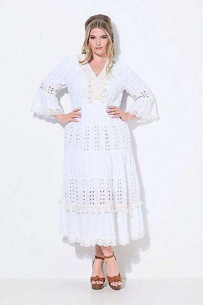 MIAMODA Maxikleid Maxikleid A-Linie Boho-Style 3/4-Ärmel günstig online kaufen