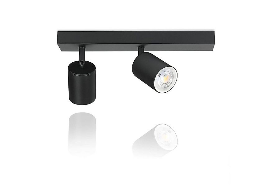 Nettlife Deckenstrahler 2/3/4/ Flammig Deckenlampe Weiss Flur GU10 Modern D günstig online kaufen