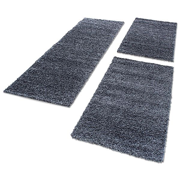 Carpettex Hochflor-Bettumrandung Unicolor - Einfarbig, Höhe günstig online kaufen