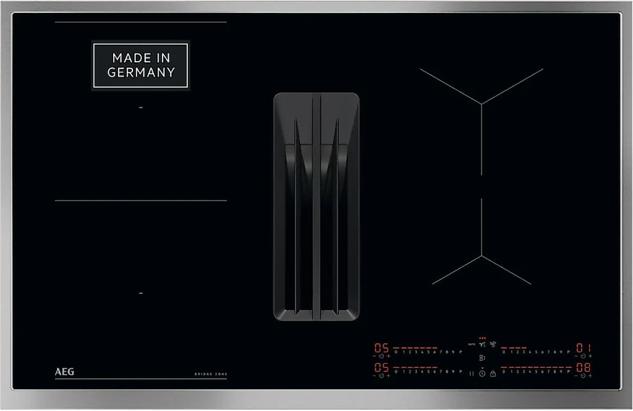 AEG Kochfeld mit Dunstabzug "TH84CB0FRB" 4 individuell einstellbare Kochzon günstig online kaufen