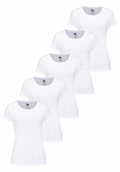 Fruit of the Loom Rundhalsshirt (Packung, günstig online kaufen