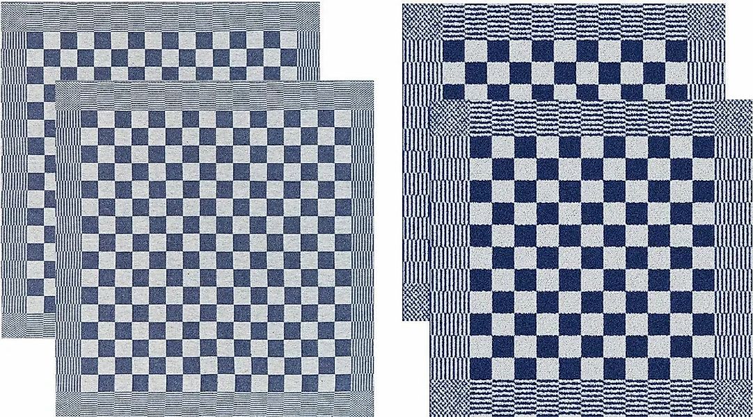 DDDDD Geschirrtuch "Barbeque" Combiset: 2 Küchentücher & 2 Geschirrtücher günstig online kaufen