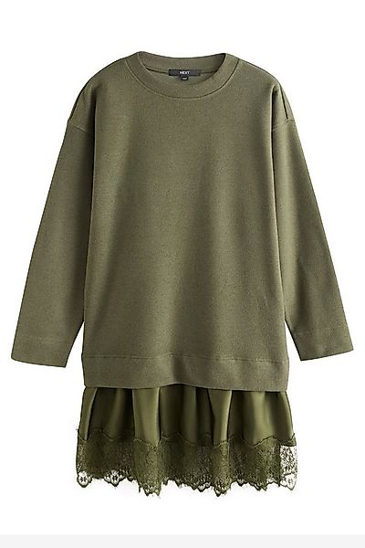 Next 2-in-1-Kleid 2-in-1 Pullover-Spitzerock mit weichem Griff (1-tlg) günstig online kaufen