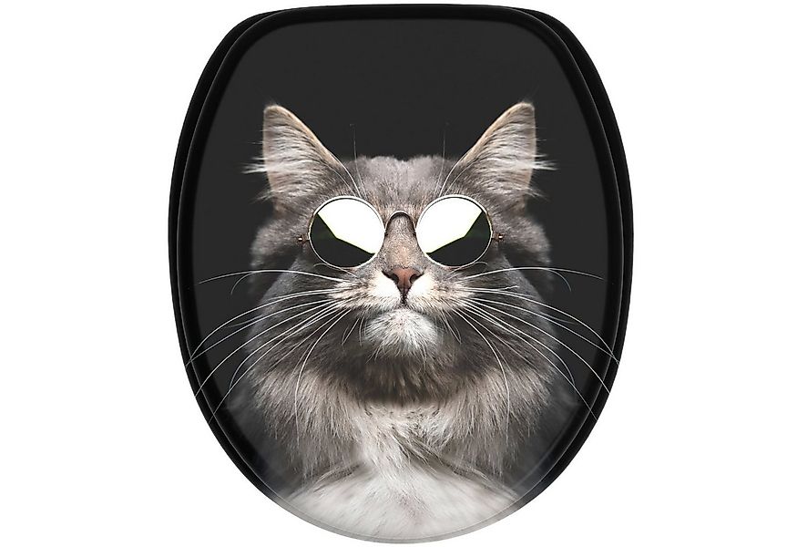 Sanilo WC-Sitz Cool Cat, universell, leichte Montage, hochwertig & modern günstig online kaufen