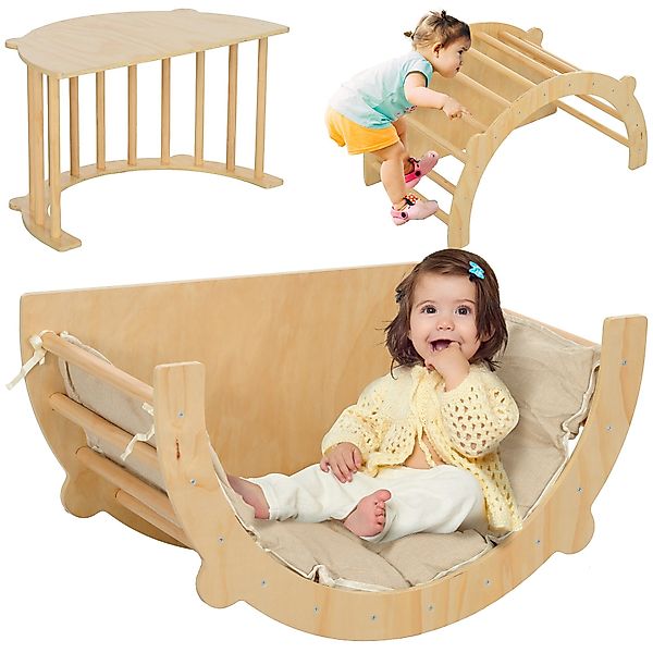 AIYAPLAY Klettergerüst 3 in 1 Set, günstig online kaufen
