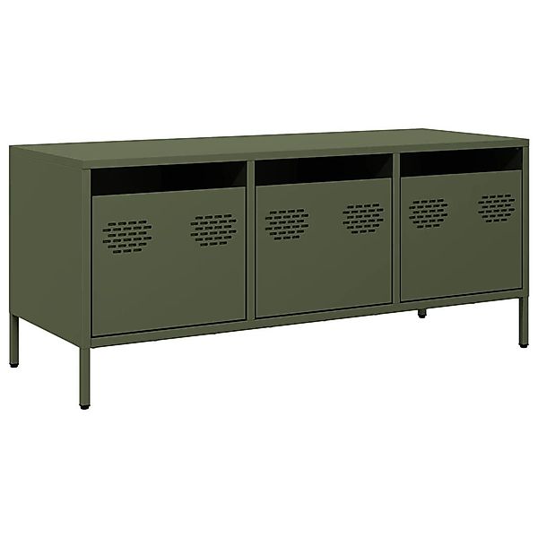 vidaXL TV-Schrank TV-Schrank Olivgrün 101,5x39x43,5 cm günstig online kaufen