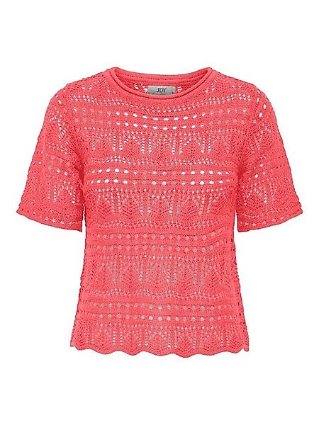 JACQUELINE de YONG T-Shirt Kurzarm Häkel-T-Shirt mit geometrischem Muster J günstig online kaufen