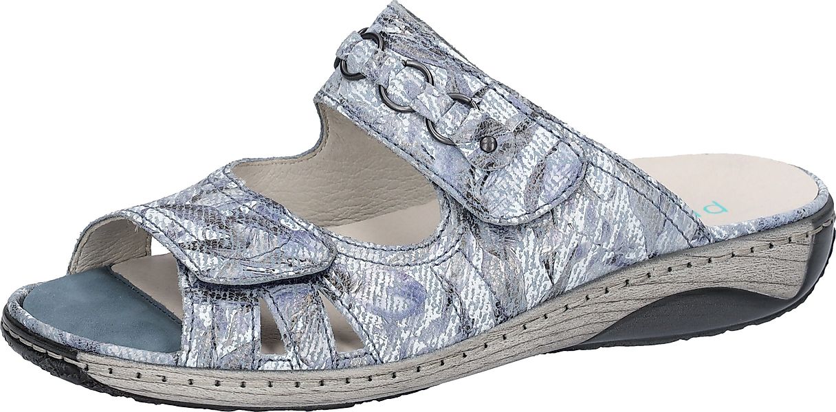 Waldläufer GARDA Pantolette Sommerschuh, Klettschuh, Hausschuh günstig online kaufen