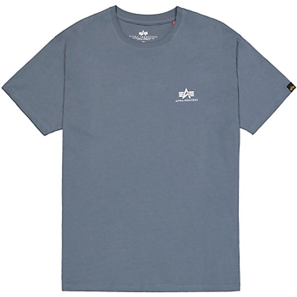 Alpha Industries  T-Shirt Basic T-Shirt SL - denim blue günstig online kaufen