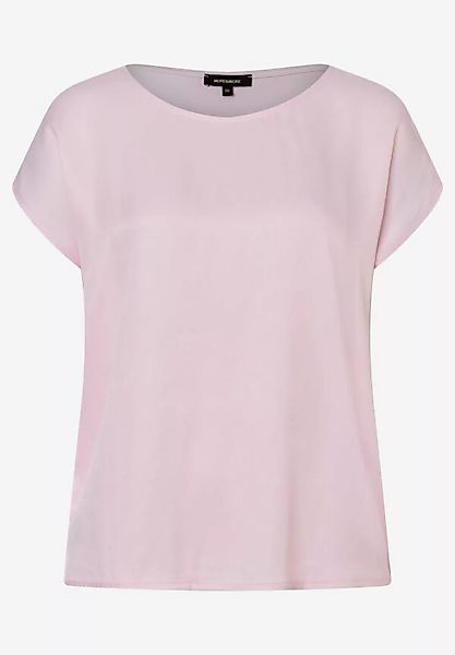 MORE&MORE Kurzarmshirt Satinfrontshirt günstig online kaufen