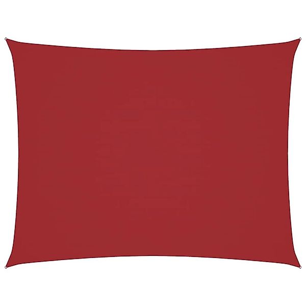 vidaXL Sonnensegel Oxford-Gewebe Rechteckig 3x4 m Rot 135650 günstig online kaufen