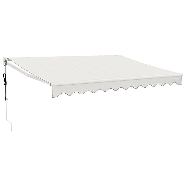 furnicato Elektrische Markise mit Kurbel Creme 3,5x2,5 m günstig online kaufen