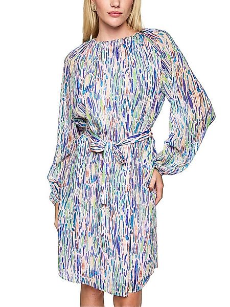 Marc Cain Midikleid Spring Fling Premium Damenmode mit Bindegürtel, mit bun günstig online kaufen