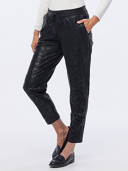 MONACO blue Jogginghose in Lederoptik günstig online kaufen