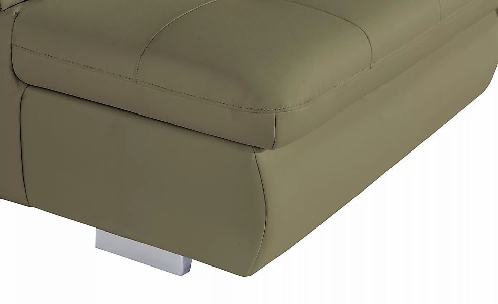 Lounge Collection Ecksofa Leder  Spencer ¦ grün ¦ Maße (cm): B: 323 H: 102 günstig online kaufen