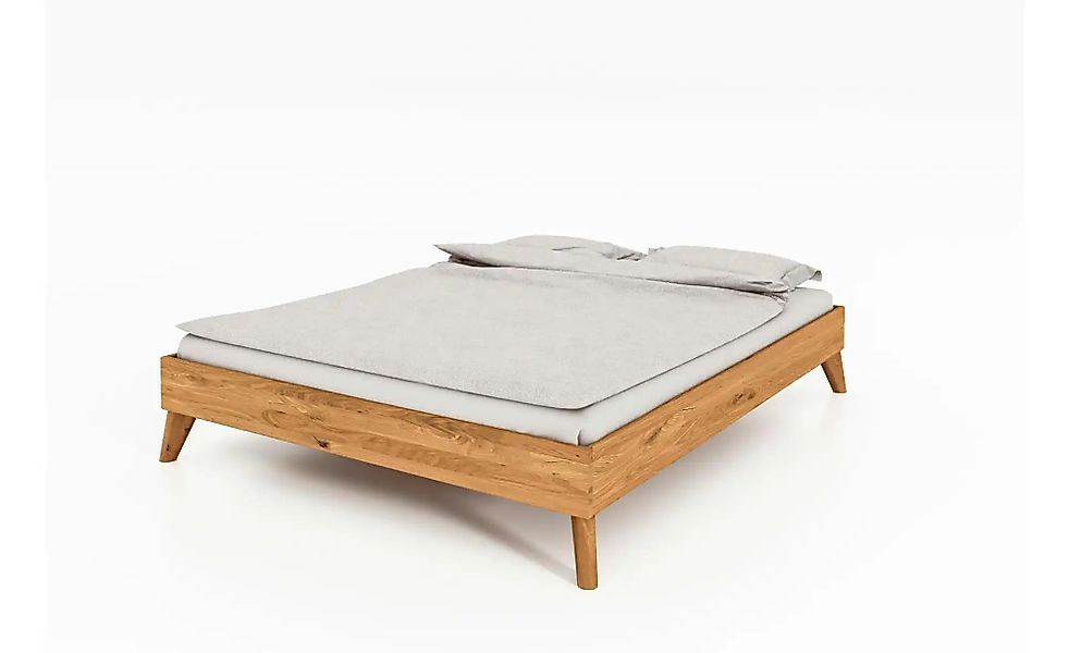 Massivholzbett ohne Kopfteil Albert ¦ holzfarben ¦ Maße (cm): B: 85 H: 88 B günstig online kaufen