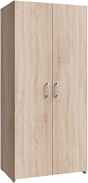 FORTE Kleiderschrank 2 Dekore, Mehrzweckschrank, Einlegeböden optional günstig online kaufen