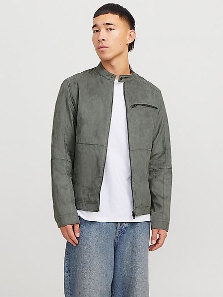 Jack & Jones Bikerjacke JJEDYLAN mit wasserabweisender Funktion unifarben, günstig online kaufen