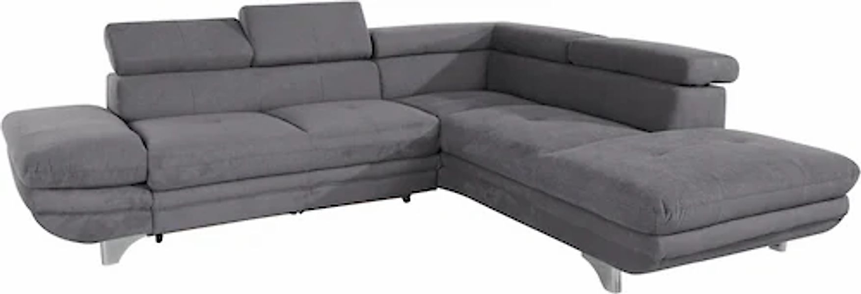 COTTA Ecksofa »Enterprise L-Form« mit Arm- & Kopfteilverstellung, wahlweise günstig online kaufen