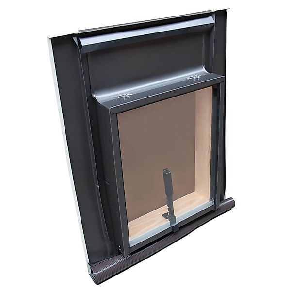 Roro Wohndachluke HLB 1.1 Anthrazit 46 cm x 75 cm günstig online kaufen