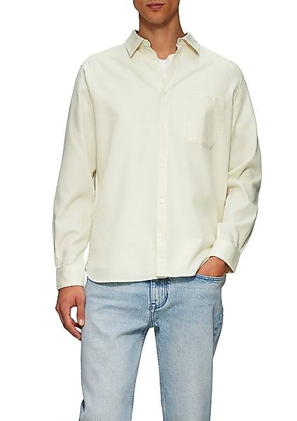 s.Oliver Langarmhemd mit Struktur Muster günstig online kaufen