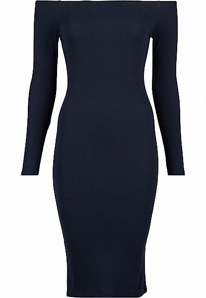 URBAN CLASSICS Shirtkleid "Urban Classics Damen Ladies Off Shoulder Longsle günstig online kaufen