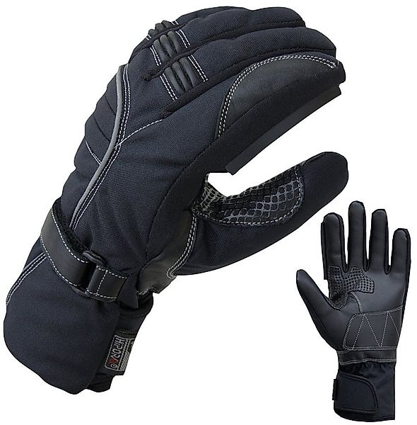PROANTI Motorradhandschuhe Winter Regenhandschuhe mit Visierwischer, günstig online kaufen