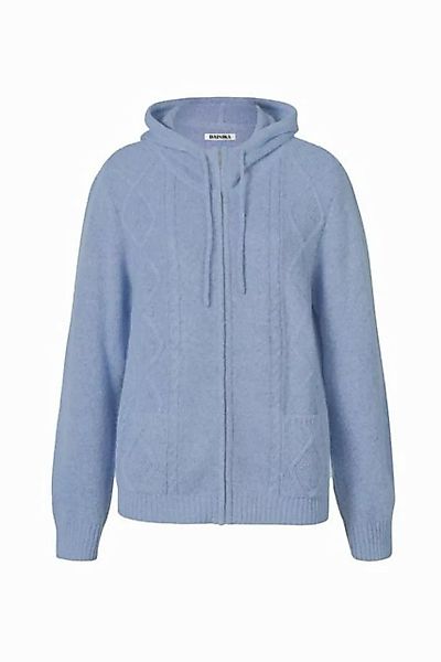 DAINIKA Strickjacke Damen Kapuzenjacke aus Kaschmir und Merinowolle mit fei günstig online kaufen