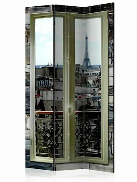 artgeist Paravent Parisian View [Room Dividers] beige/braun Gr. 135 x 172 günstig online kaufen
