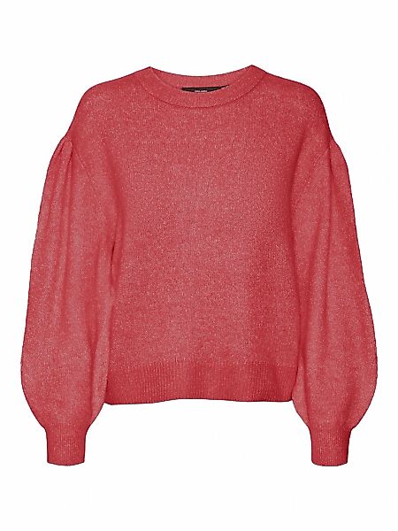 Vero Moda Strickpullover "VMRILEY LS O-NECK PULLOVER BOO" günstig online kaufen