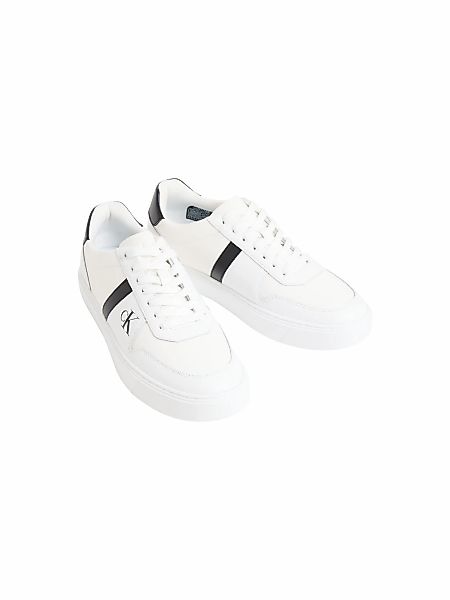 Calvin Klein Plateausneaker "CLASSIC CUPS LACE LTH EMB TONGUE" Basket-Sneak günstig online kaufen