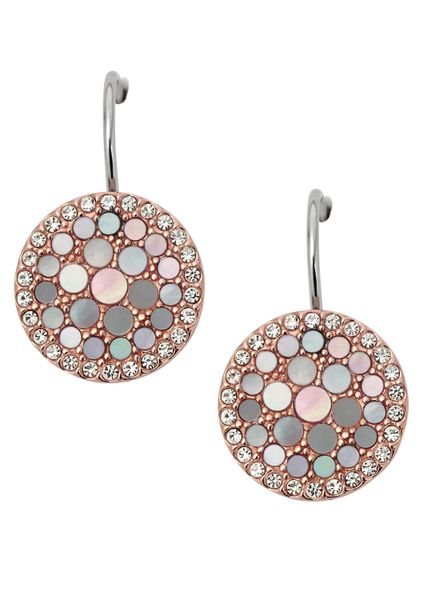 Fossil Paar Ohrhänger Fossil Damen-Ohrhänger Edelstahl günstig online kaufen