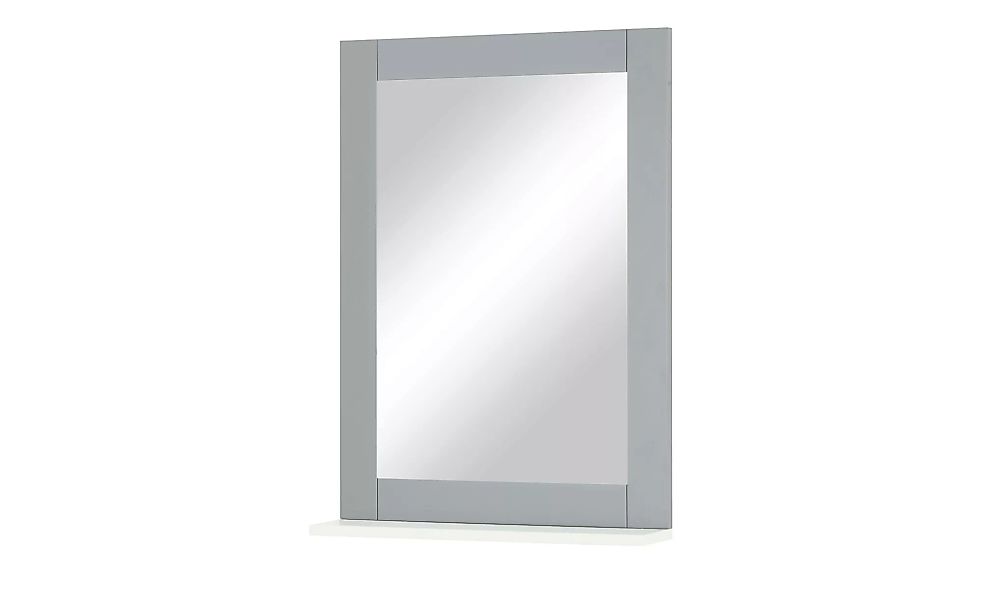 uno Spiegel mit Ablage - grau - 50 cm - 70 cm - 12 cm - Schränke > Badschrä günstig online kaufen