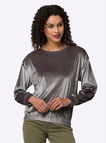 heine T-Shirt Samt-Shirt günstig online kaufen