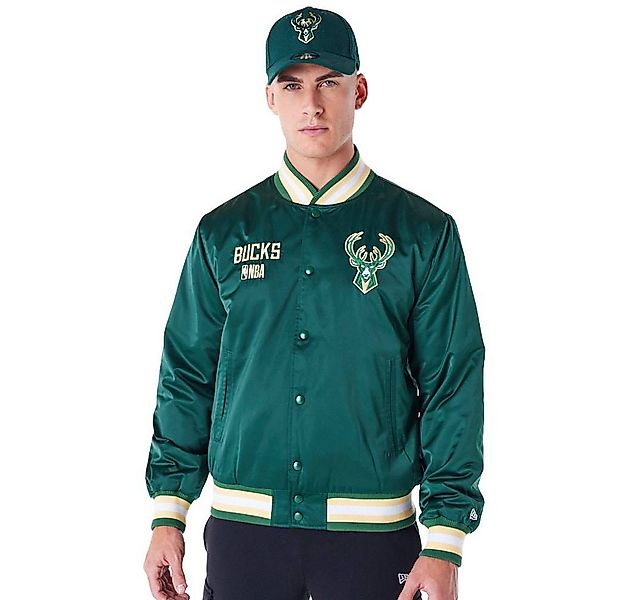 New Era Bomberjacke Jacke New Era NBA Bomber Milwaukee Bucks günstig online kaufen