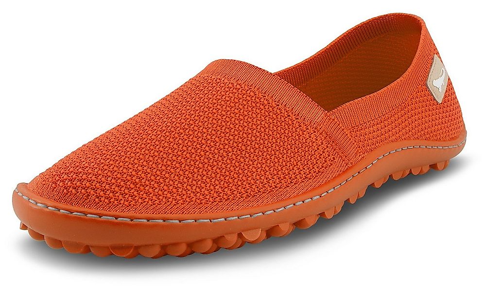 Leguano FLAIR Barfußschuh Slipper, Schlupfschuh mit Logo-Aufnäher an der Fe günstig online kaufen