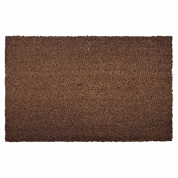 KARAT Kokosmatte Eingangsmatte Fußabtreter Braun 17 mm 40 x 60 cm günstig online kaufen