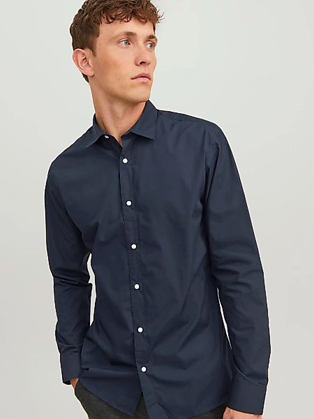 Jack & Jones Langarmhemd "JJJOE SHIRT LS PLAIN" günstig online kaufen