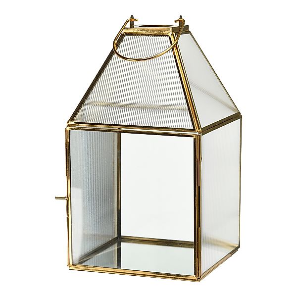 Laterne GLAM 20x20x34cm, gold günstig online kaufen