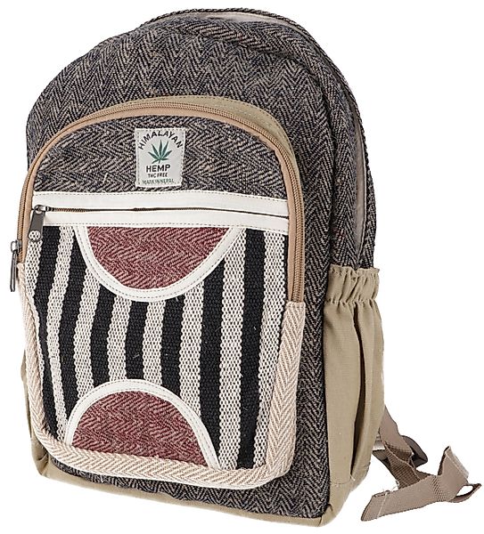 Guru-Shop Freizeitrucksack Kleiner Ethno Hanf Rucksack günstig online kaufen