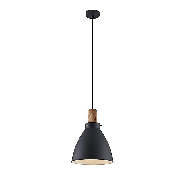 Lindby Pendelleuchte Trebale 9626269 Skandinavisch in Schwarz aus Metall 1- günstig online kaufen